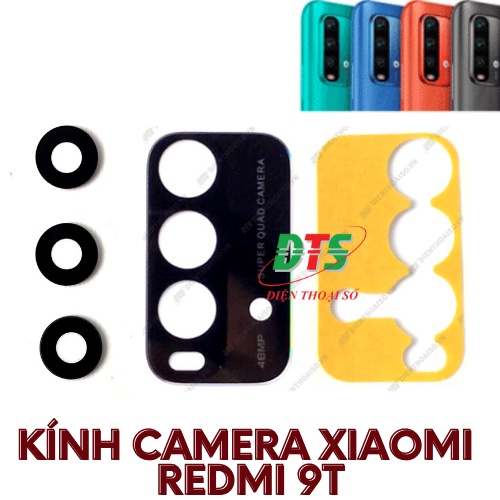 Kính camera dùng cho xiaomi redmi 9t đủ màu