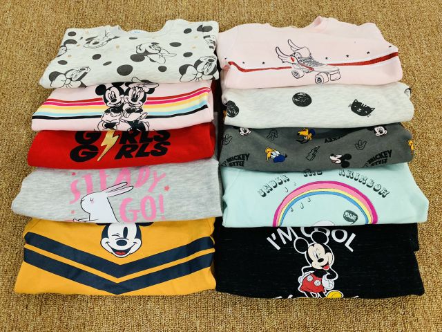 Xả !!! Áo nỉ disney FOX TUKID siêu hót bé trai bé gái (3M-5Y) (SP000736)