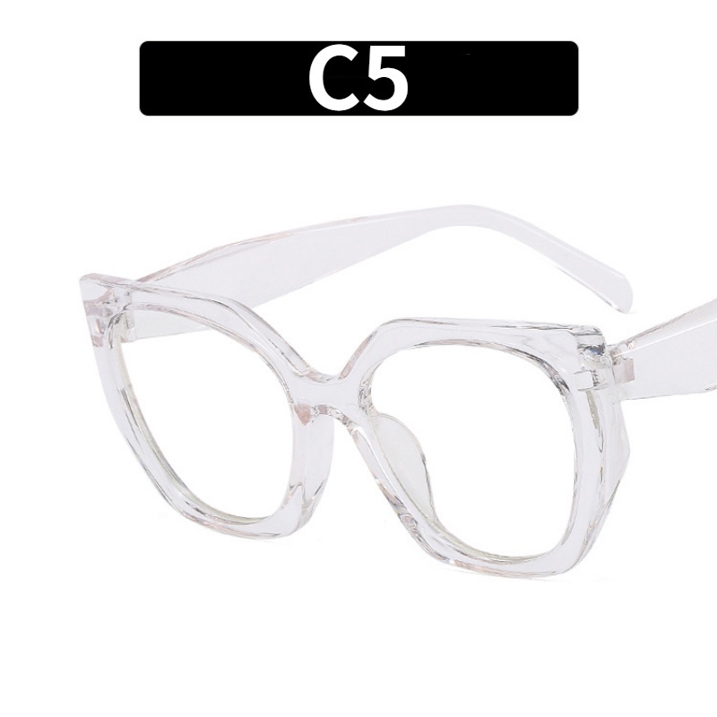 (JIUERBA) Kính Mát Mắt Mèo Chống Ánh Sáng Xanh Thiết Kế Thời Trang Phương Tây Cao Cấp