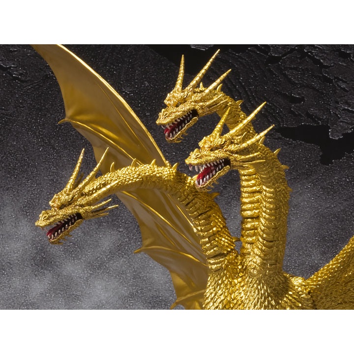 MÔ HÌNH QUÁI VẬT SHM KING GHIDORAH 1968  BL MÔ HÌNH NHÂN VẬT