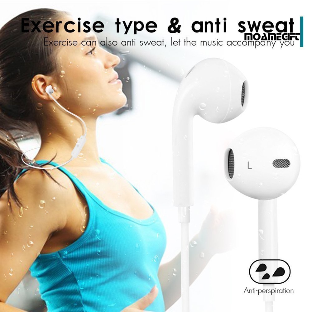 moamegift Bluetooth 4.2 Wireless Stereo In-Ear Sports Headphone Earphone for Android iOS