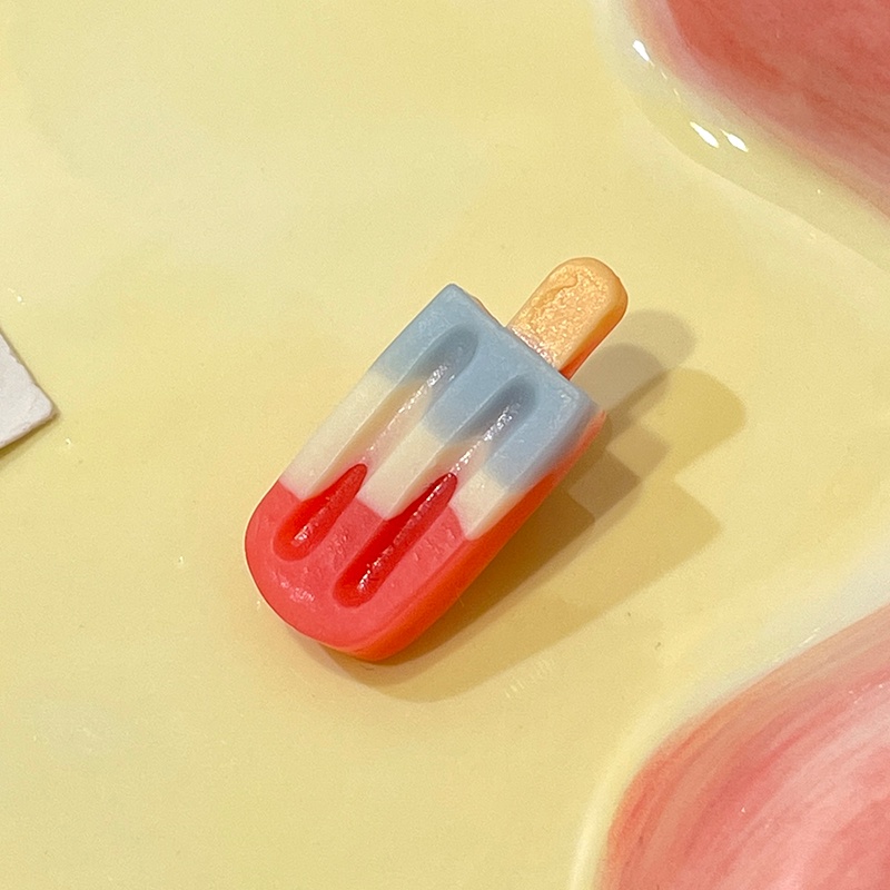 Kẹp Tóc Hình Que Kem Màu Kẹo Dễ Thương Phong Cách Nhật Bản