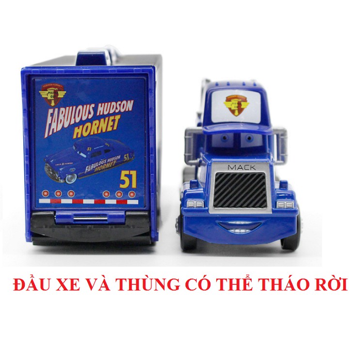 Bộ Xe Lightning McQueen Disney Pixar Cars Số 51 và xe con