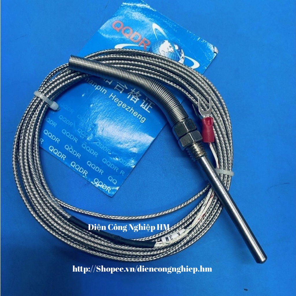 Dây can nhiệt K độ dài 2m, 3m, 5m - Đầu dò nhiệt độ, cảm biến dò nhiệt chất lượng cao