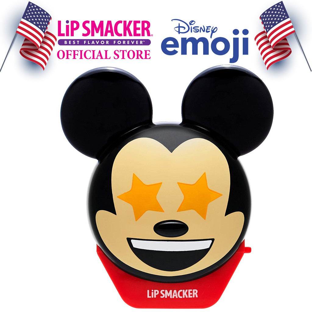 Son chuột Mickey - Lip Smacker Disney Emoji Lip Balm, Mickey Mouse, Ice Cream Bar Flavor - Son Disney Emoji