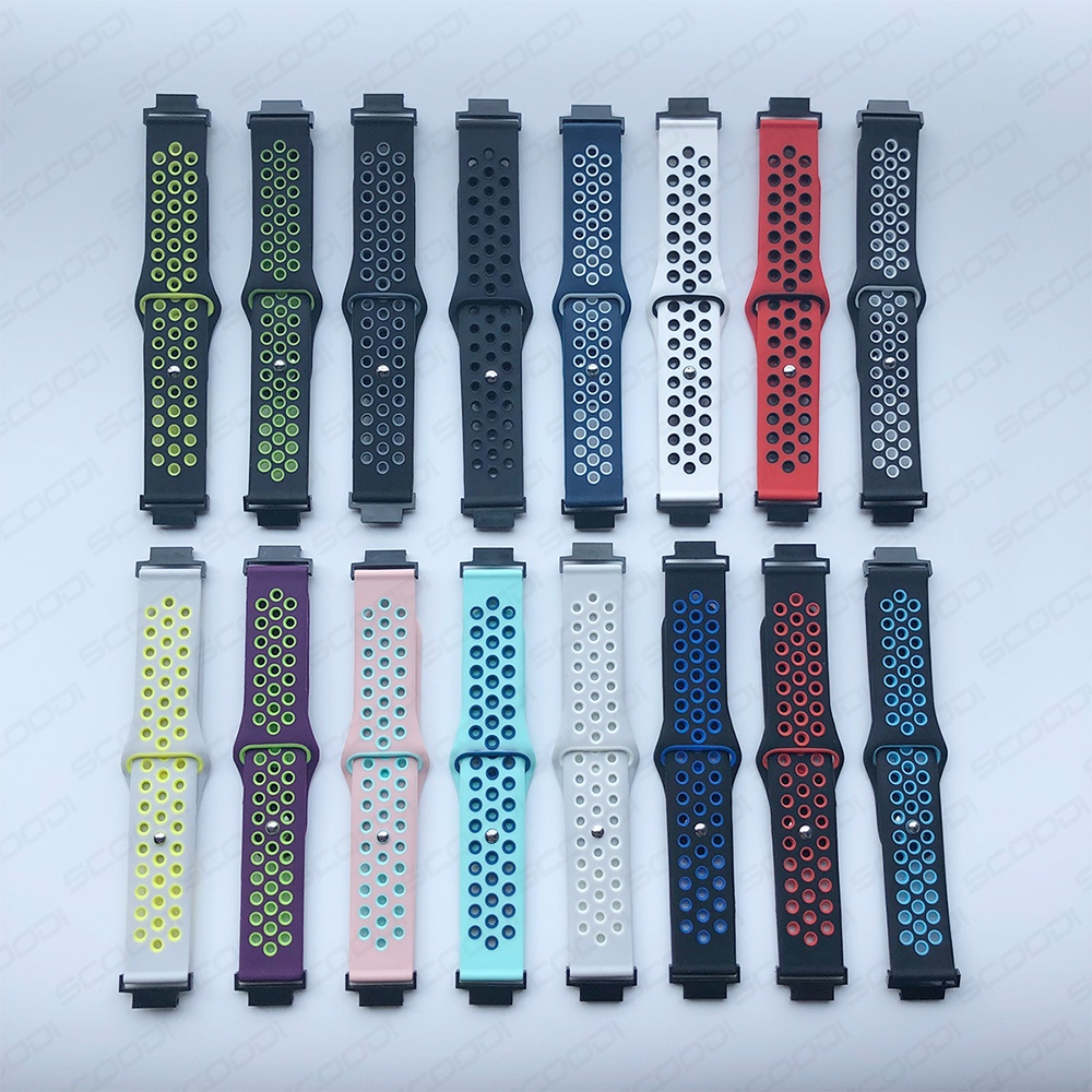 Dây Đeo Thay Thế Chất Liệu Silicon Màu Trơn Cho Xiaomi Huami Amazfit Verge 3 / Amazfit Verge Lite