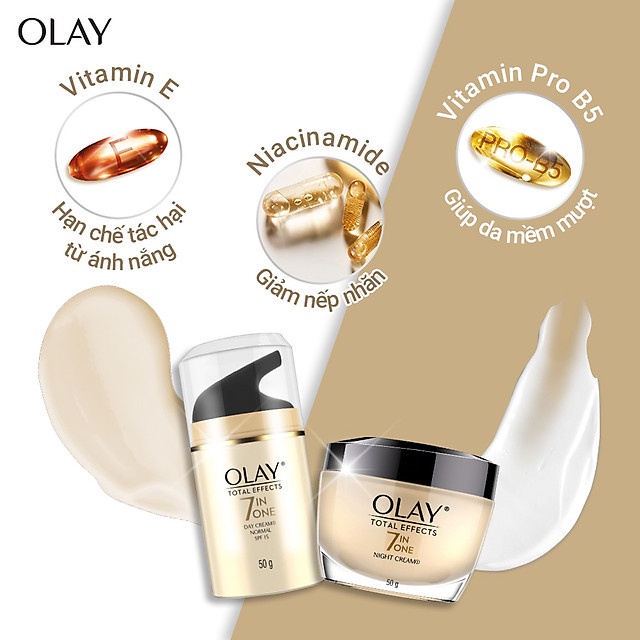 Kem Dưỡng Ban Đêm Olay Total Effects (50g)