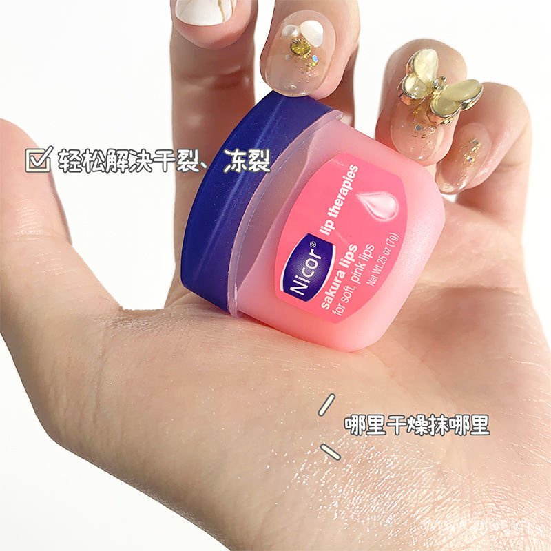 Son Dưỡng Vaseline Hiệu Nicor Không Màu Dưỡng Ẩm Chống Khô Môi