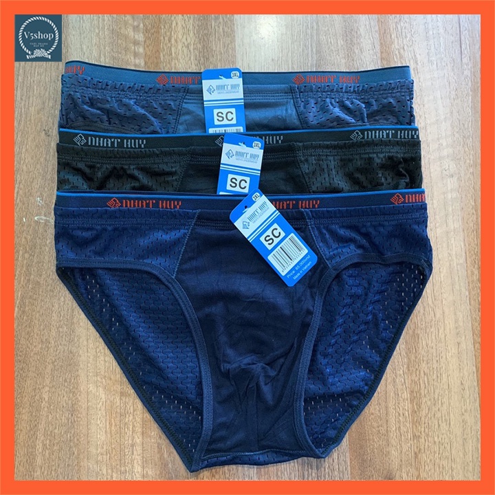 Quần lót nam tam giác cotton cao cấp thoáng khí co giãn SC11