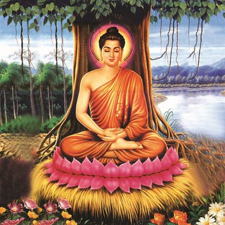 Tranh đính đá 5d toàn bộ Phật Thích Ca Mâu Ni