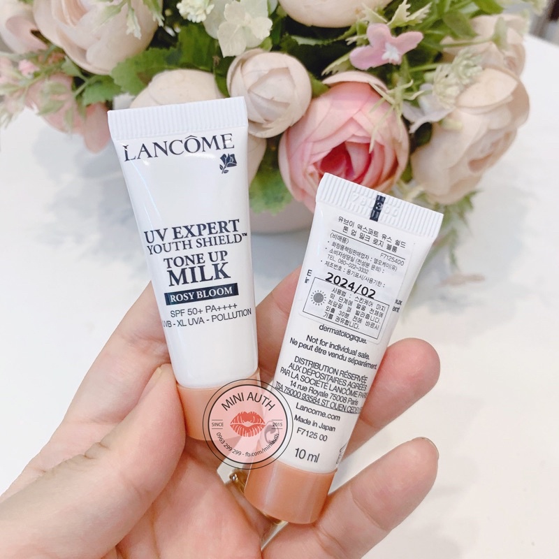 Kem chống nắng nâng tông da Lancôme UV Expert Youth Shield Tone Up Milk 10ml