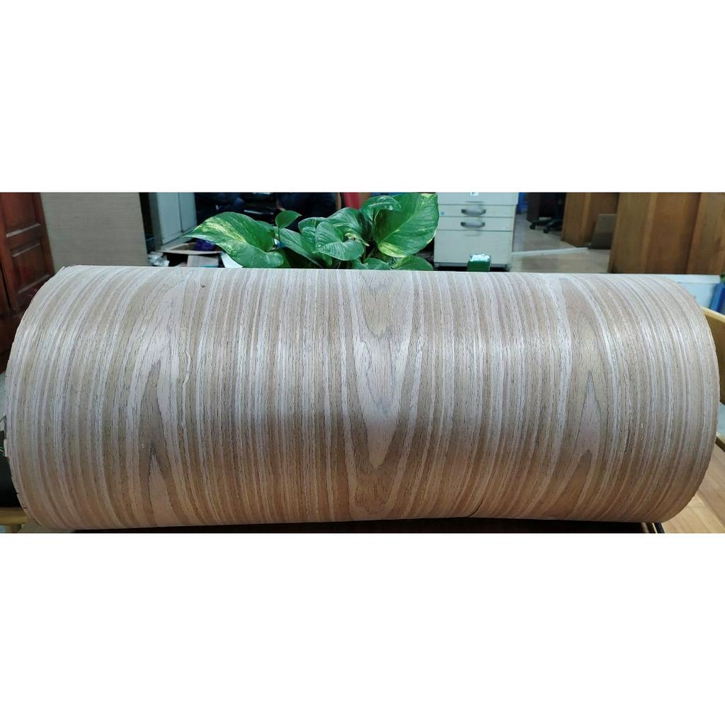 Ván lạng veneer  Walnut nhân tạo dày 0.6 mm x 640 x 2500mm dùng dán thùng loa, trang trí.nội thất