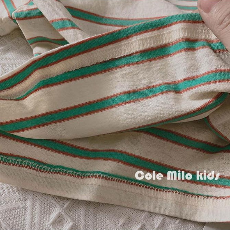 MNGRL Áo Thun Cotton Ngắn Tay Thời Trang Mùa Hè Cho Trẻ Em