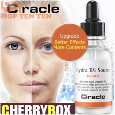 [AUTH] Tinh Chất Làm Trắng Chống Nhăn Ciracle Hydra B5 Source Wrinkle 30ml