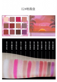 Phấn mắt Caiji 12 ô màu