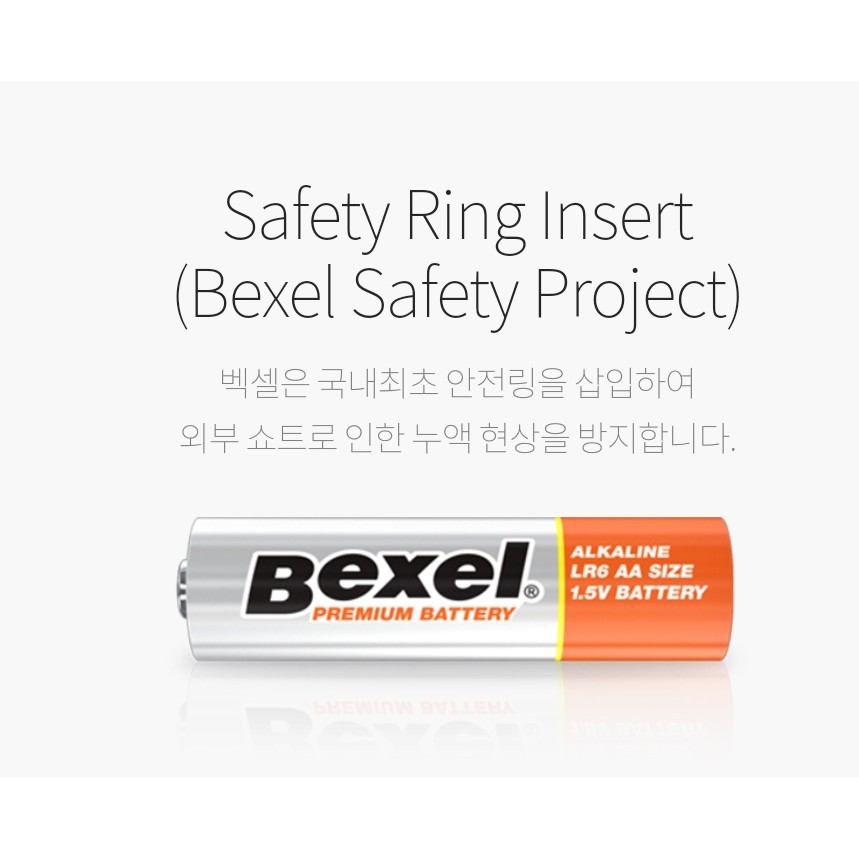 Pin AA Bexel Alkaline Hàn Quốc