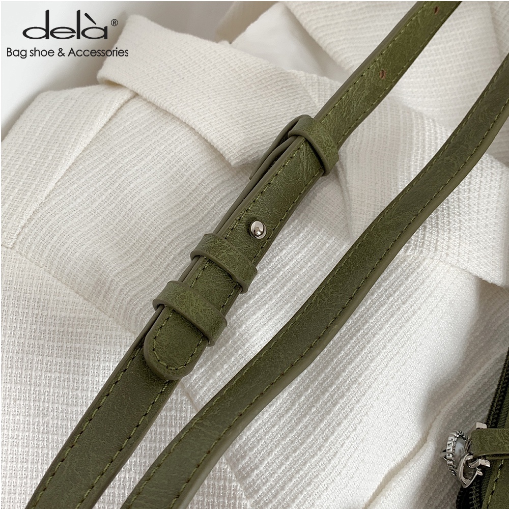 Dela Túi Xách tote Màu Xanh Bơ Xanh Quả Bơ Sức Chứa Lớn Phong Cách Hàn Quốc Thời Trang Mùa Hè Hàng Mới Dành Cho Bạn Nữ