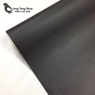 Giấy dán tường màu đen nhám, khổ 1,2m có sẵn keo