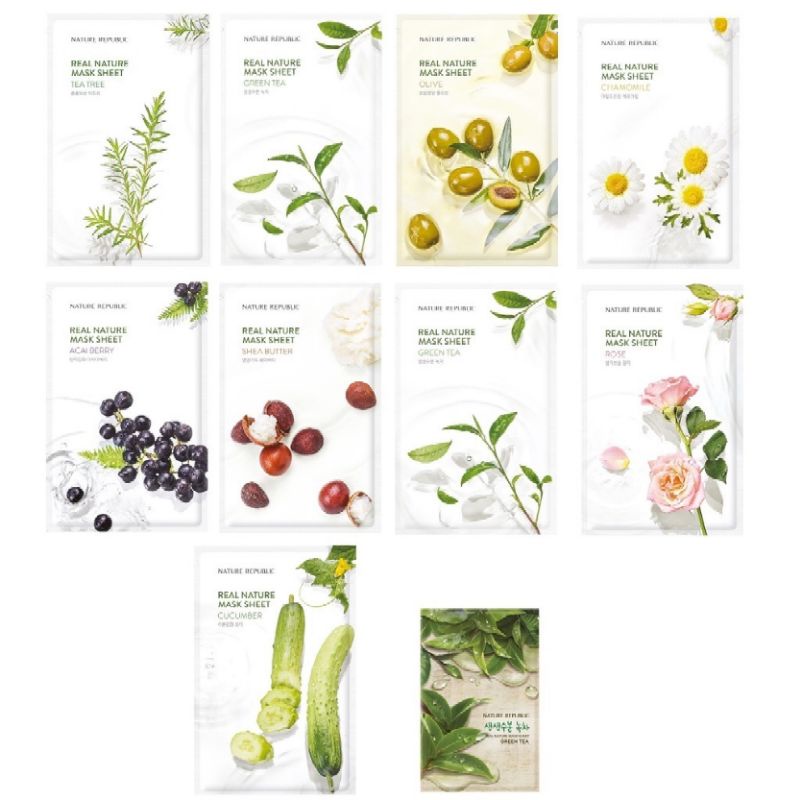 Mặt nạ giấy Nature Republic Real Nature Mask Sheet