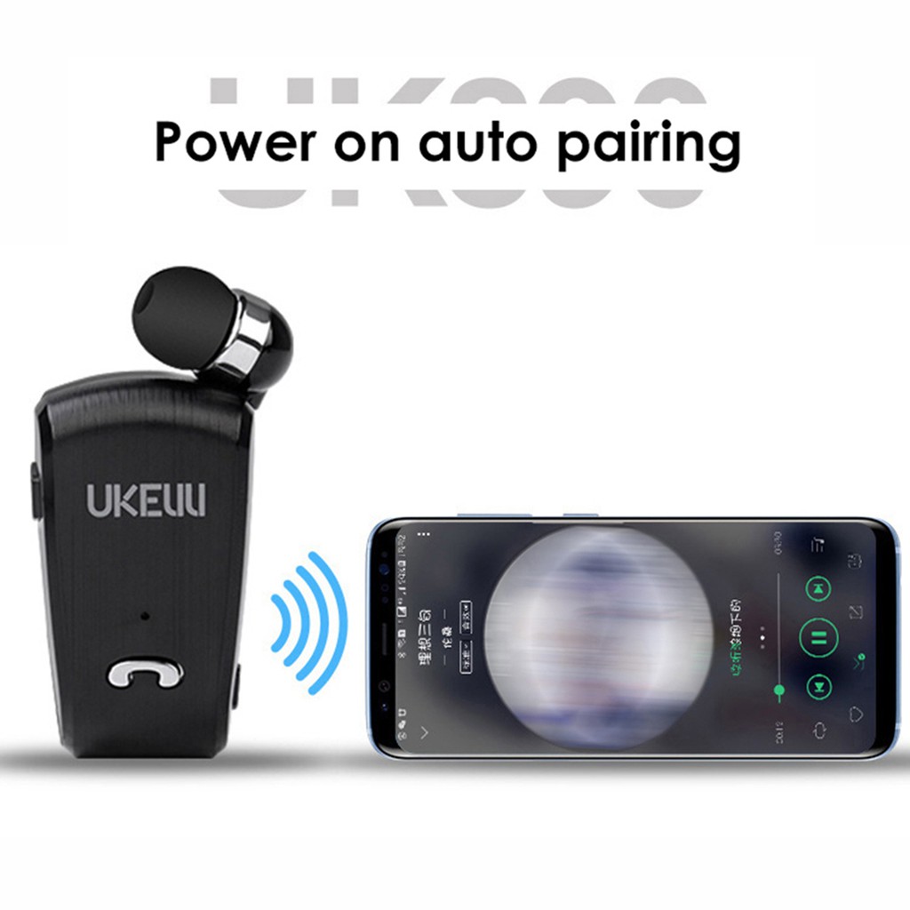 Tai Nghe Nhét Tai Hel + Ukelili Uk-890 Kết Nối Bluetooth