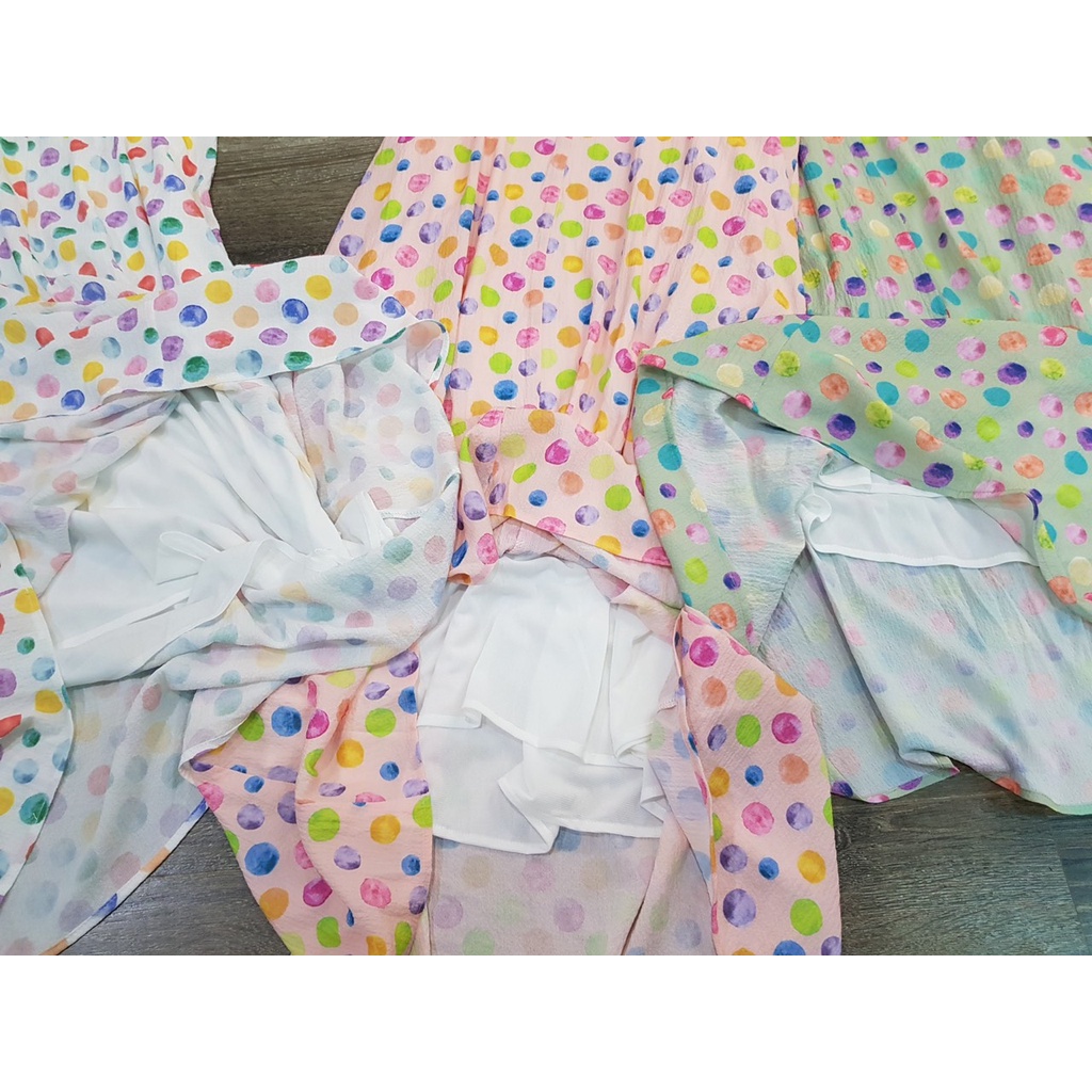 Đầm V.e.r.o M.o.d.a 2 Dây Họa Tiết