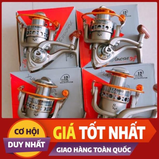 Máy Câu Cá yomoshi lc 4000, 5000, 6000, 7000 - Đồ câu uy tín số 1