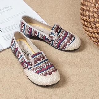 Giày thổ cẩm boho vintage