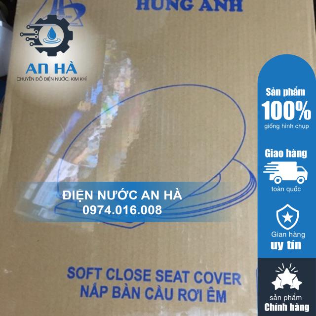 Nắp bàn cầu rơi êm Hùng Anh ( HA05)