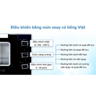 Lò nướng Sanaky VH3599S2D 35 lít