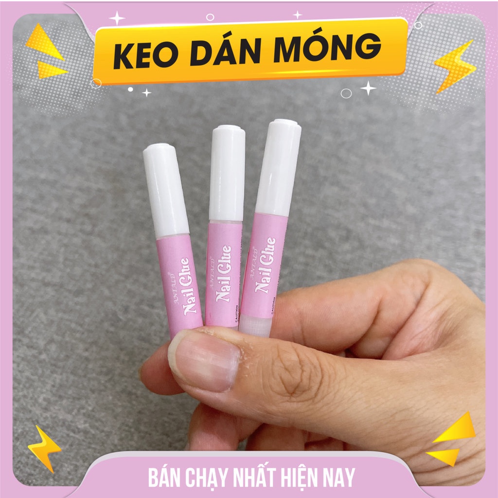 Keo dán móng tay giả, keo mini 2g dán nailbox giá rẻ
