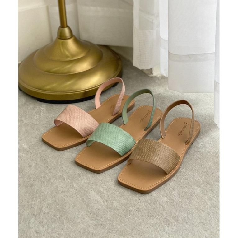 Dép sandal nữ bệt quai bản ngang thời trang SIÊU SỐC