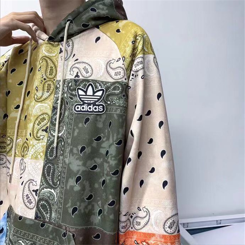 Áo Hoodie Cotton Tay Dài Dáng Rộng Màu Sắc Thời Trang Dành Cho Nam Và Nữ