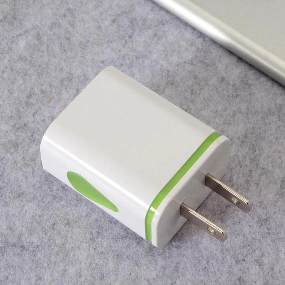 Cốc Sạc Nhanh Hai Cổng USB Gắn Tường Tiện Dụng Cho Điện Thoại Di Động