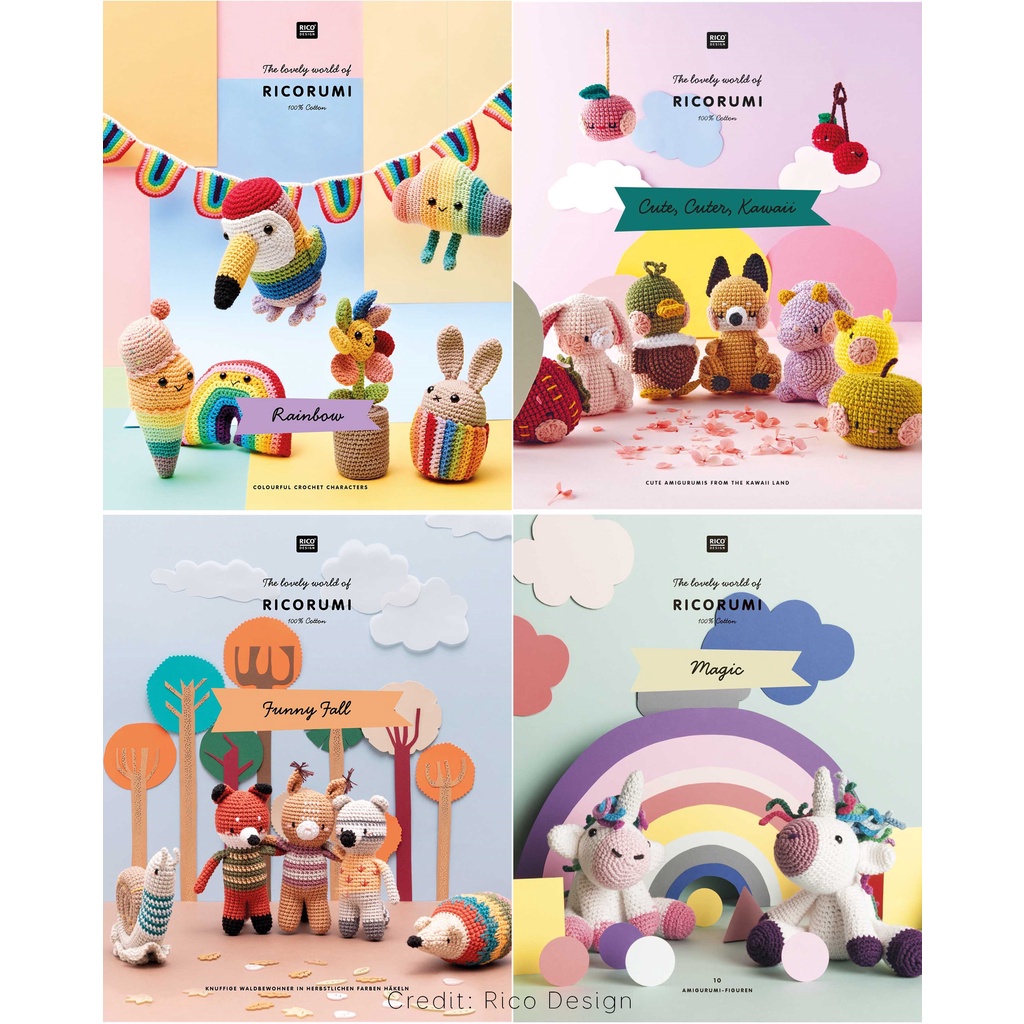 Len sợi Cotton Creative Ricorumi DK 25gr