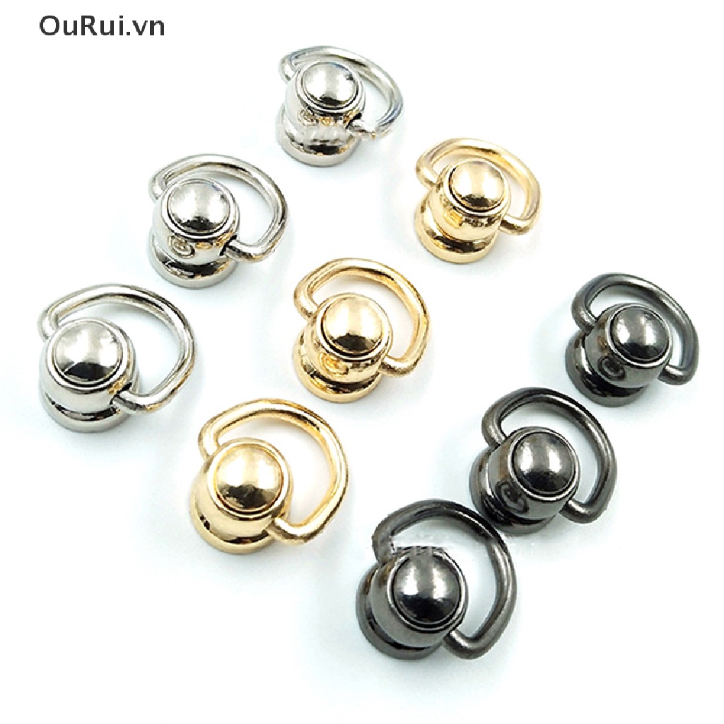 Bộ 10 Móc Khóa Dây Xích Thay Thế Bằng Đồng Nguyên Chất Dùng Để Sửa Chữa Ví