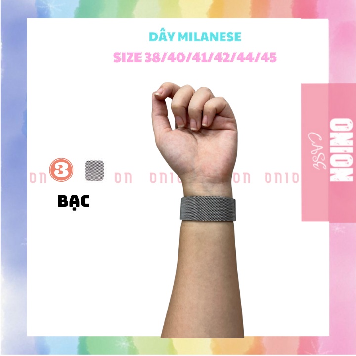 Dây đồng hồ APW thép không gỉ dành cho Series 7/6/5/4/3/2/1 đủ kích cỡ 38/40/41/42/44/45MM