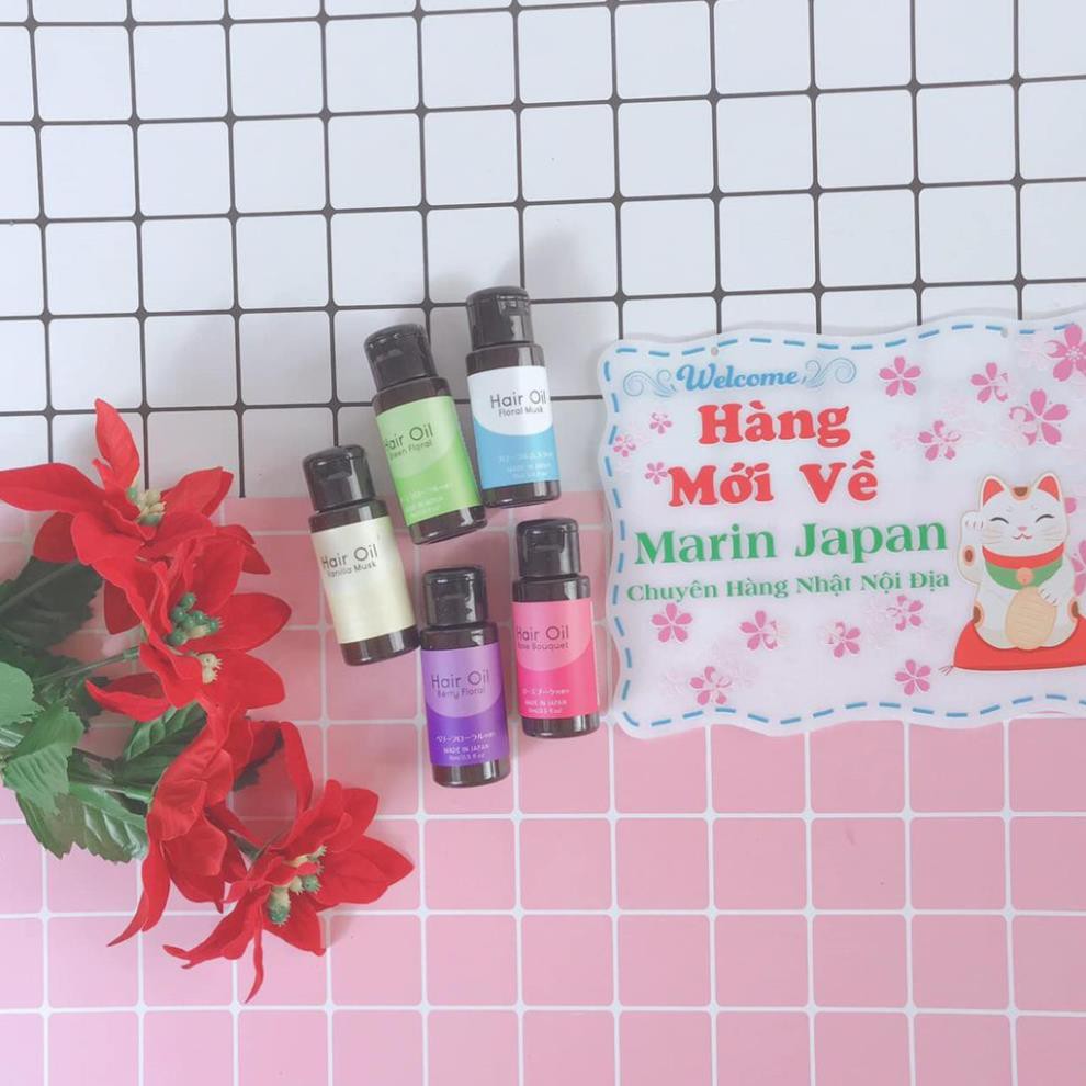 (Sale) Tinh chất dưỡng tóc, nuôi dưỡng tóc chống chẻ ngọn Hair Oil Nhật Bản