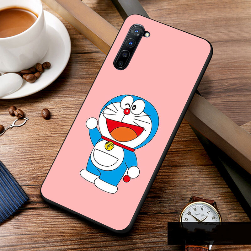 Ốp Lưng Silicone Hình Doraemon Cho Oppo F3 F5 F7 F9 F11 F15 F17 X2 Pro A7X A73