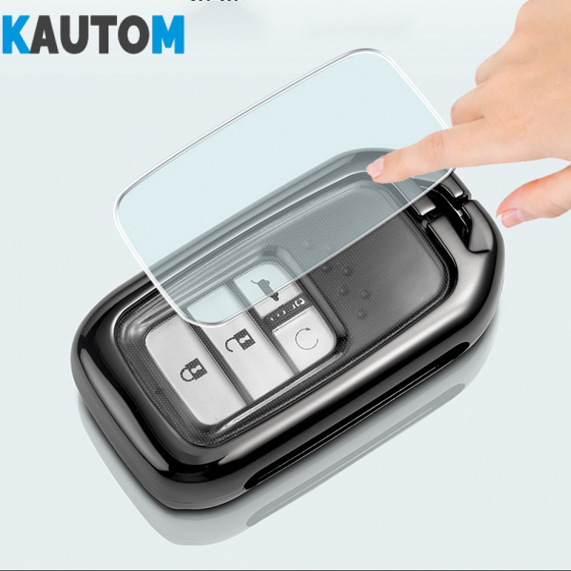 Ốp Da Bảo Vệ Chìa Khóa Xe Hơi Honda Accord Civic CRV Vezel XRV Breeze Avancier Inspire