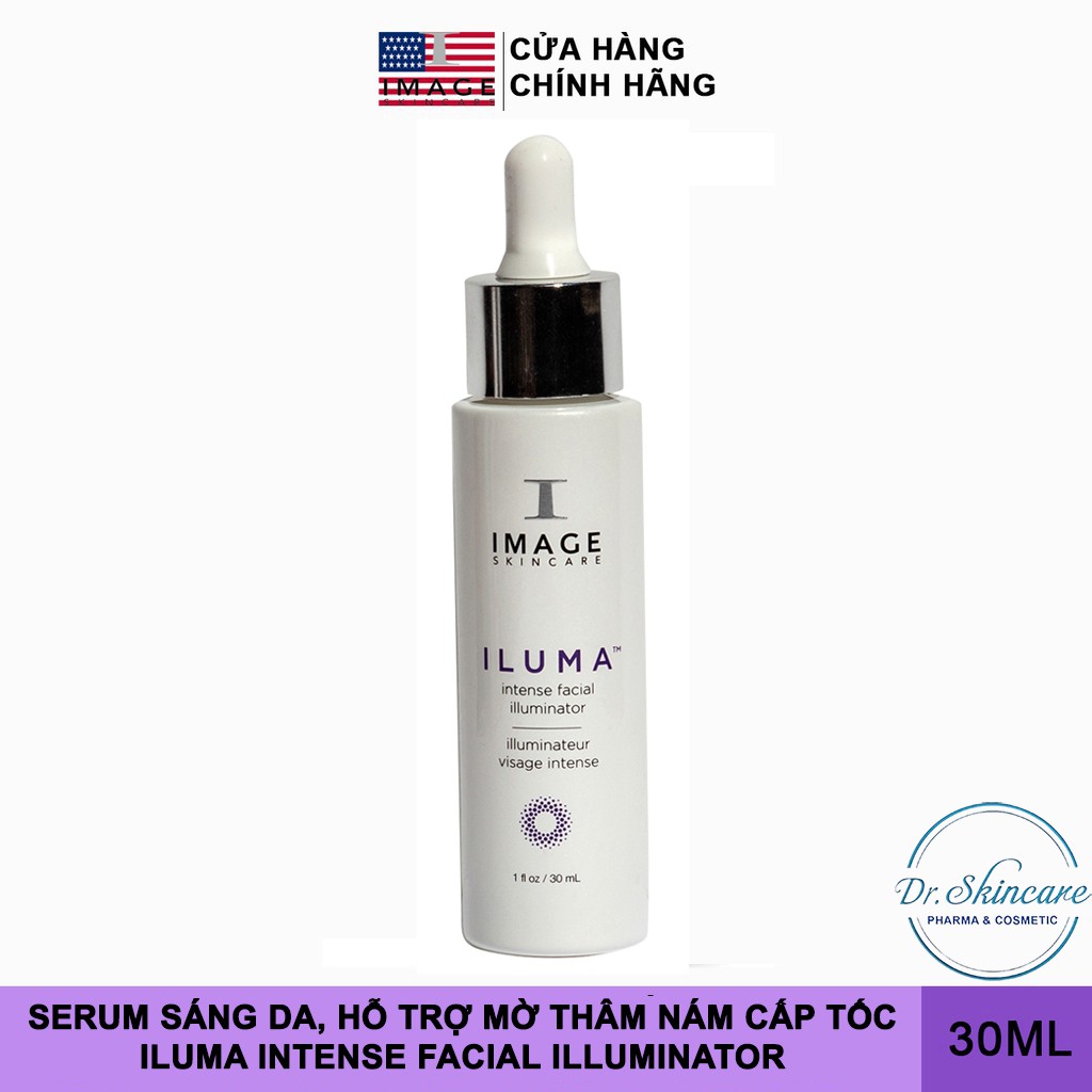 [CHÍNH HÃNG] Image Skincare Iluma Intense Facial Illuminator 30ml – Serum Sáng Da, Hỗ Trợ Mờ Thâm Nám Cấp Tốc