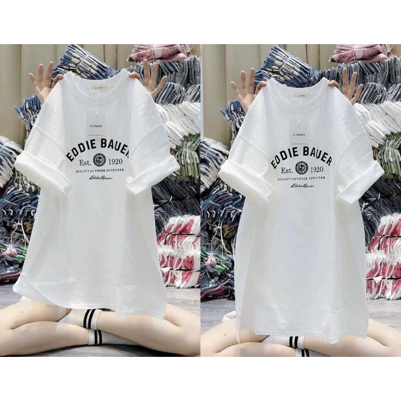 Áo Phông 3158 Cotton Khô Form Rộng Nam Nữ Unisex EDDIE
