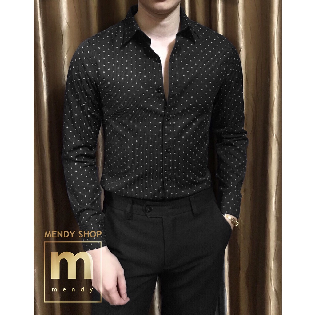 Áo Sơ mi Nam Hàn Quốc Chất đũi lụa Dài tay MENDY SHOP | BigBuy360 - bigbuy360.vn