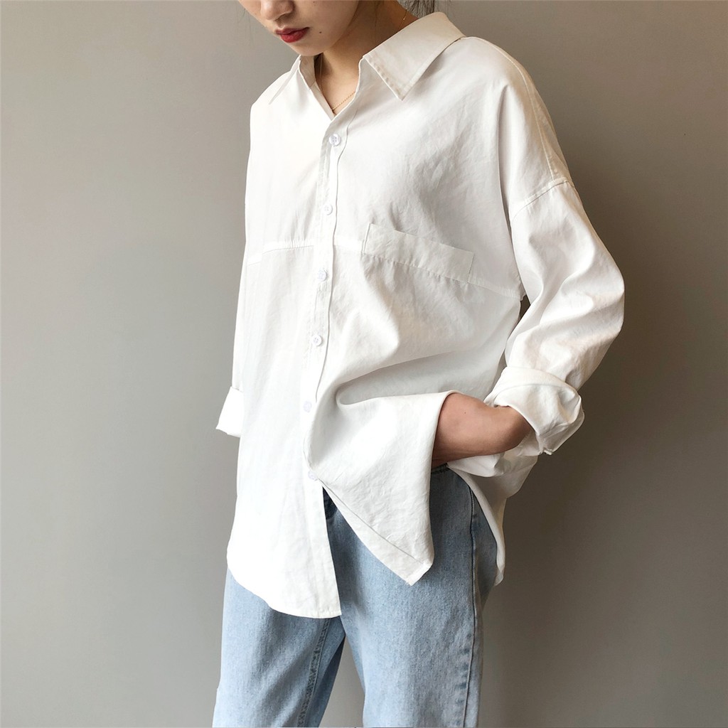 VẢI ĐẸP XỊN - ẢNH THỰC TẾ - Áo Sơ Mi Cotton Tay Dài Dory&amp;Pony CLASSIC RETRO STYLE – A141 (2 Màu - Nhập loại tốt)