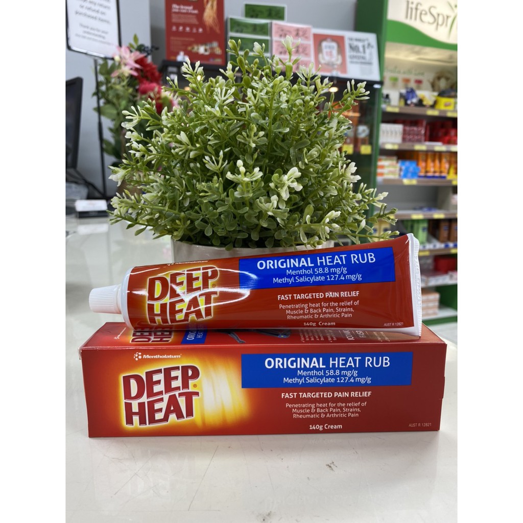 Dầu xoa bóp Deep Heat Regular Relief 140g