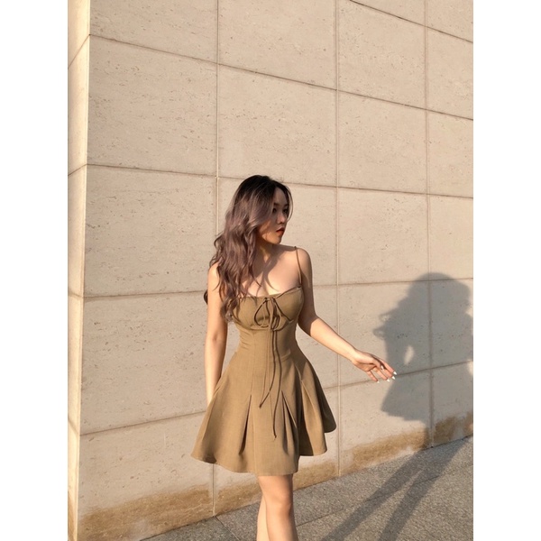 Mei Dress - 2 Dây Dáng Xoè - Sẵn Ship Hoả Tốc | BigBuy360 - bigbuy360.vn