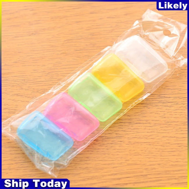 Set 5 nắp đậy bảo vệ đầu bàn chải đánh răng tiện dụng khi đi du lịch