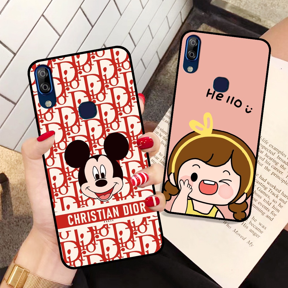 Ốp Vsmart Active 1 / Active 1 Plus / Active 1+ in hình mickey, hổ, kingtiger siêu rẻ T19 - T24