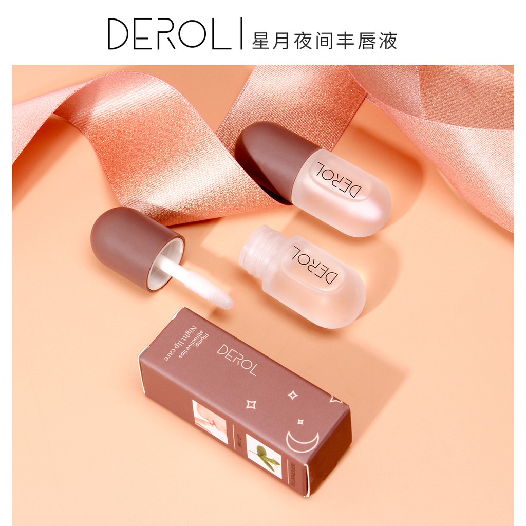 [ BUY 1 GET 1 GIFT]  Serum Dưỡng Môi Derol 5.5ml Chống Thấm Nước Cao Cấp