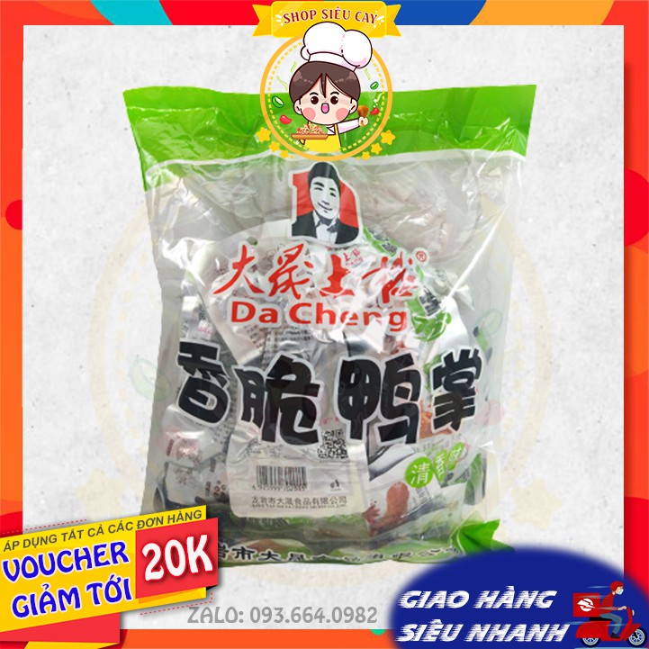 Bịch 30 Gói Chân Vịt Xanh Dacheng không cay