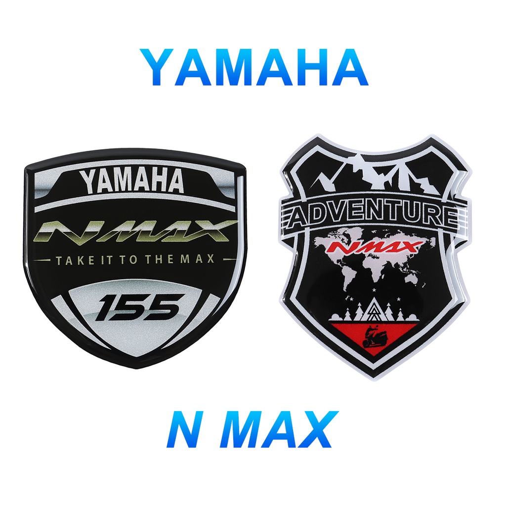 Miếng Dán 3d Trang Trí Kính Chắn Gió Phía Trước Cho Xe Mô Tô Yamaha Nmax